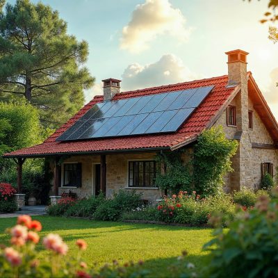 Vert Energies - maison particulier installation solaire